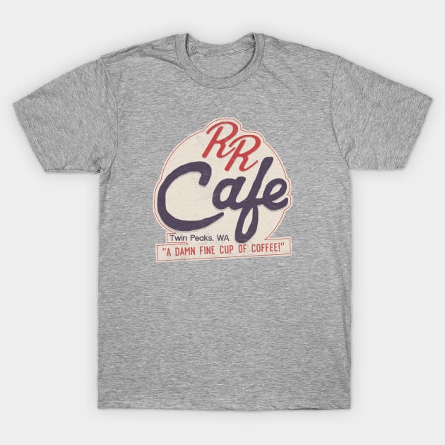 A DAMN FINE CUP OF COFFEE T-Shirt by Clobberbox